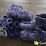 Hausschuhe stricken