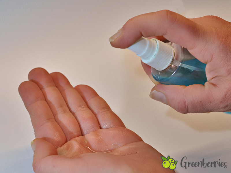 Corona und Nachhaltigkeit - Desinfektionsspray